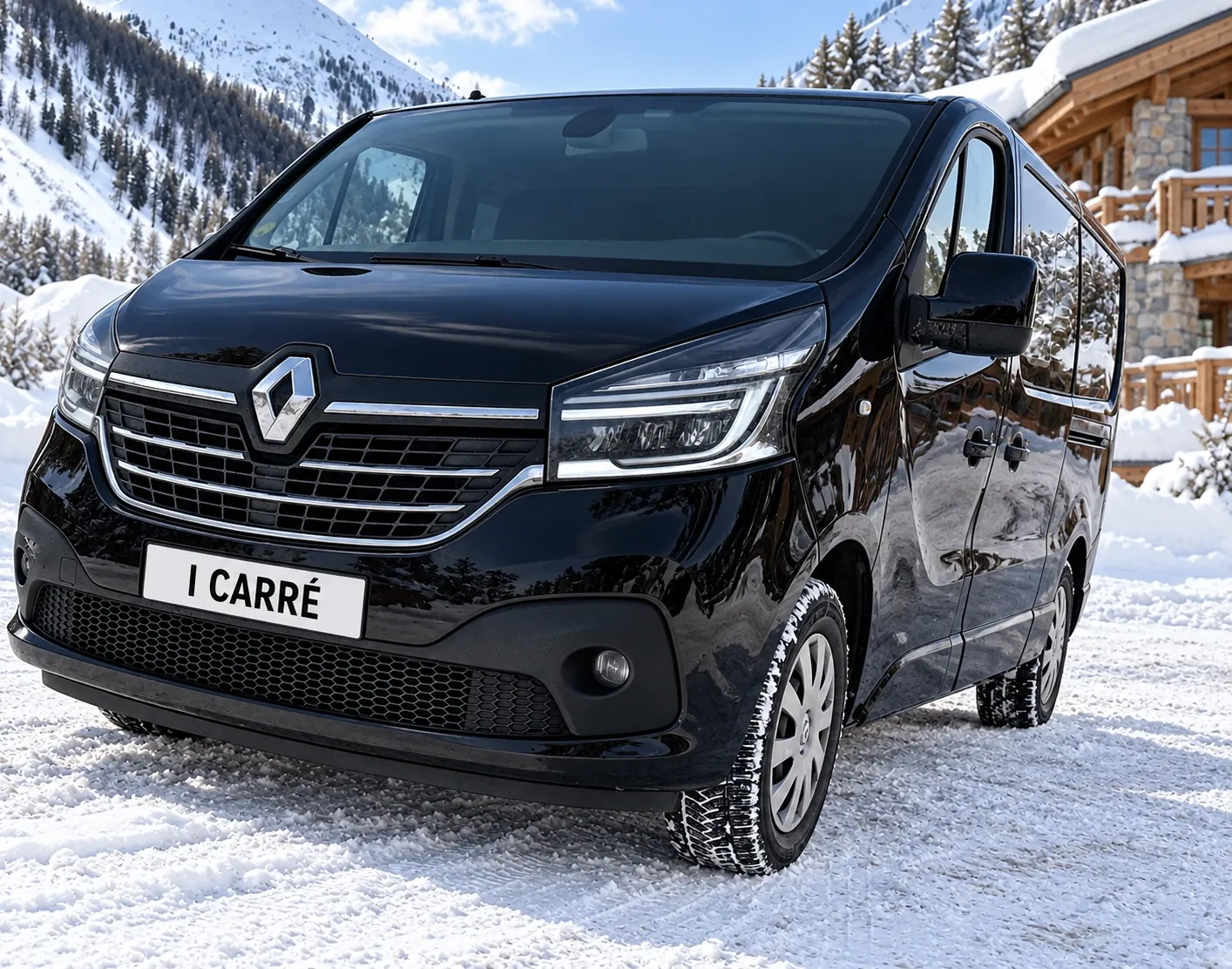 VSS-Cab van for a journey from Oingt