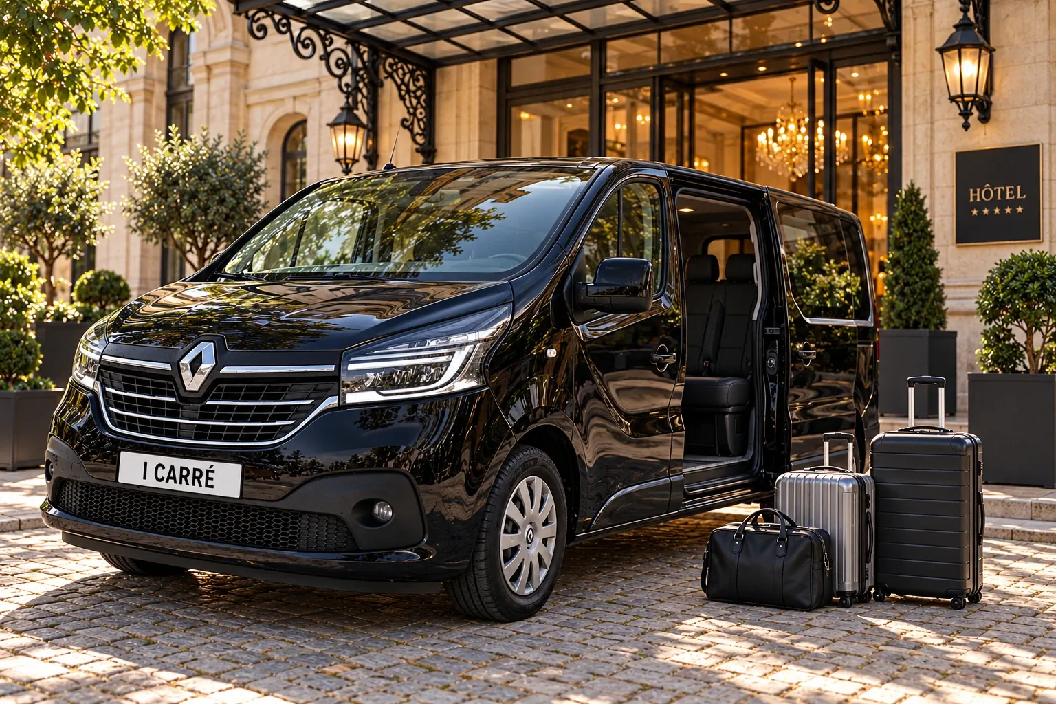 VSS-Cab van for a journey from Frans